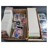 Large box lot of vintage baseball cards