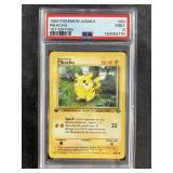 First edition non holo Pikachu in PSA 9