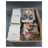 Large box lot of vintage hockey cards: photographs
