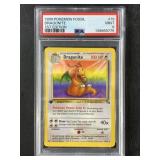 First edition non holo Dragonite in a PSA 9 Pokï¿½mo