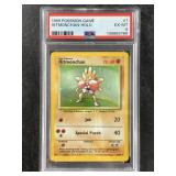 Unlimited base set, Hitmonchan in a PSA 6