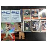 Large box lot of assorted vintage MLB cards with 2
