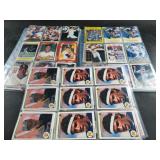 Multiple pages of vintage MLB cards: Barry Bonds,