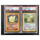 Lot of 2 holographic graded PSA Pokï¿½mon card : Kan
