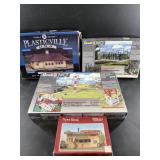 Collection of new in box model buildings