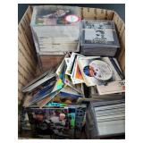 Very Large box lot of vintage hockey cards with ma