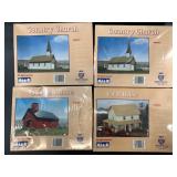 Collection of new in box model buildings
