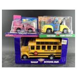3 New in box Chevron car models