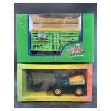 Lehmann train cars and a 1/25th scale excavator ne