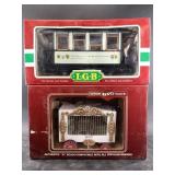 2 Model train cars: 1 is LGB indoor and outdoor us