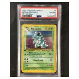 First edition PSA 8 Nido Queen holographic Pokï¿½mon