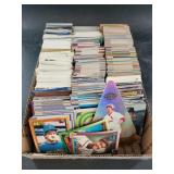 Large box lot of vintage baseball cards