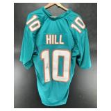 Signed Tyreek Hill Miami dolphins Jersey
