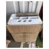 Portable washer machine in box