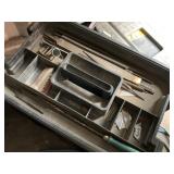 Sturdy tool box with an assortment of file and 2 e