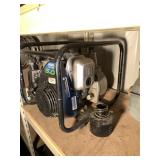 Water pump powered by a Honda GC106 motor