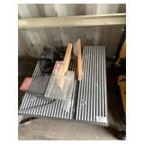 Table saw without stand