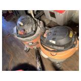 2 Shop vacs untested