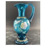 Fenton hand Painted pitcher from New Century Colle