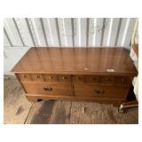 Lane Cedar Chest, Virginia made, 41 x 17 x 19 inch