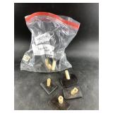 Bag lot of ivory and baleen pen holders