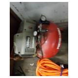 lot with porter cable 150 psi air compressor with