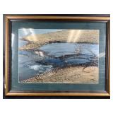 Framed artwork. Please see photos for details. In