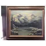 Framed artwork. Please see photos for details. In