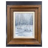 Framed artwork. Please see photos for details. In