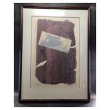 Framed artwork. Please see photos for details. In