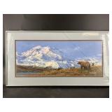 Framed artwork. Please see photos for details. In