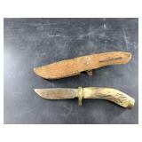 Vintage possibly German hunting knife with a nice