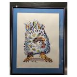 Framed artwork. Please see photos for details. In