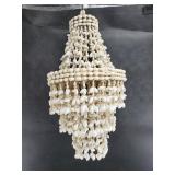 Shell multi-tier "chandelier" hanging. Not wired a