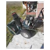 Craftsman snow blower with 29" clearing path Runs
