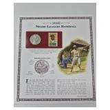 2022 Negro Leagues Baseball Coin & Jackie