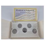 2002 Platinum Edition State Quarter Set