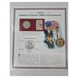 2019 American Legion 100th Anniversary Coin &