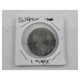 Sweden 1646 1 Mark Coin