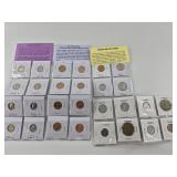 Mixed U.S. & Foreign Coins (26pc)