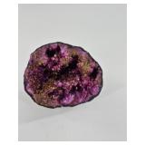 Purple & Gold Geode