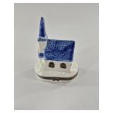 Limoges Porcelain Church Trinket Box