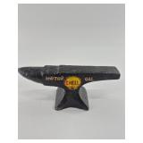Commemorative Shell Motor Oil Cast Iron Anvil