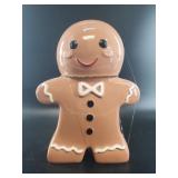 Ceramic Gingerbread Man Cookie Jar