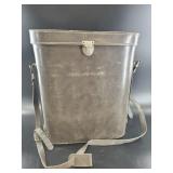 Metal Shoulder Bag with Clasp