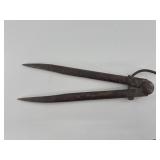 Antique Forged Steel Wing Dividers Wm. Young