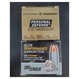 Federal .410 & SIG Sauer .45 Colt Ammo (Lot of 2)