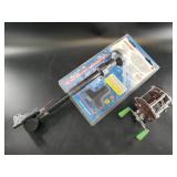 Adjustable Chrome Accessory & Fishing Reel
