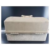 Vintage Tackle Box with Tiered Trays