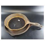 Cast Iron Skillet & Griddle Pair